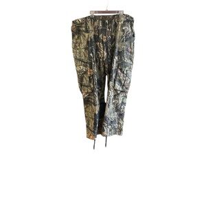 NWT/NWOT Mossy Oak men's camo cargo hunting pants Cotton Poly Sz XXXL (48-50)